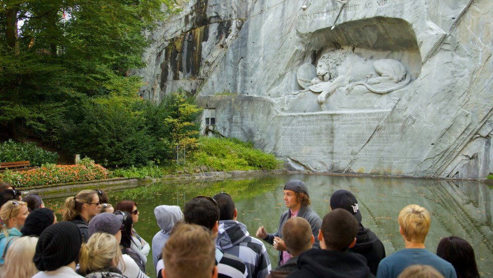 Lion Monument, Lucerne, Switzerland